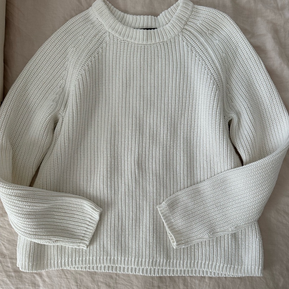 Quince Cotton Fisherman Sweater